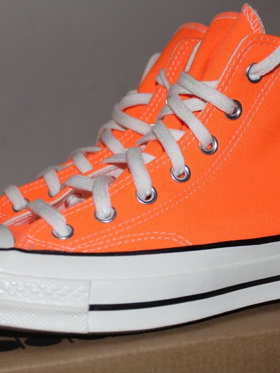Converse Shoes - Converse Chuck 70 High 'Total Orange' 167700C Men's Size 5 Women's Size 7 NEW
